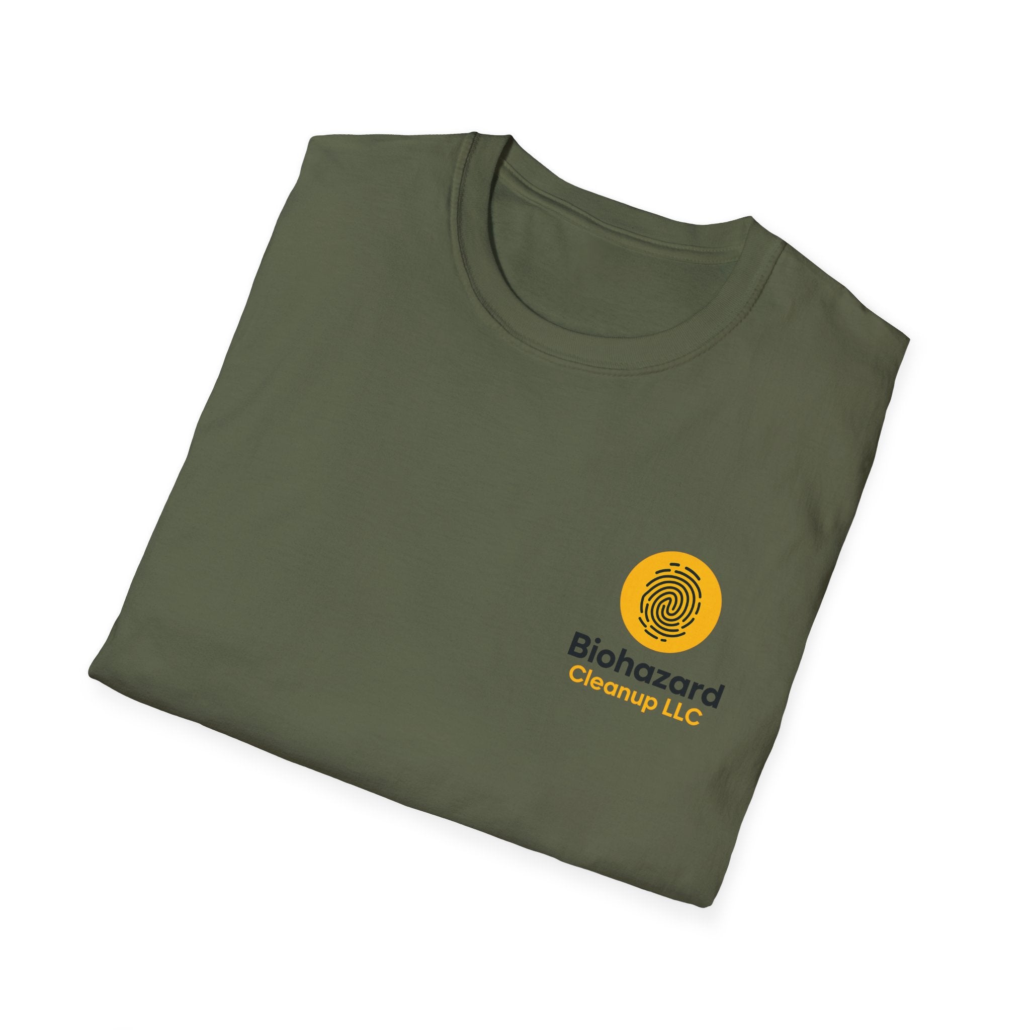 Biohazard Cleanup T-Shirt — Emergency Response Crime Scene Unit Logo