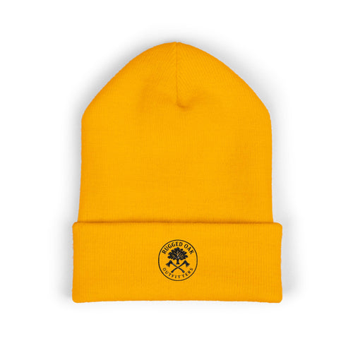Embroidered, Rugged Oak Classic Cuffed Beanie