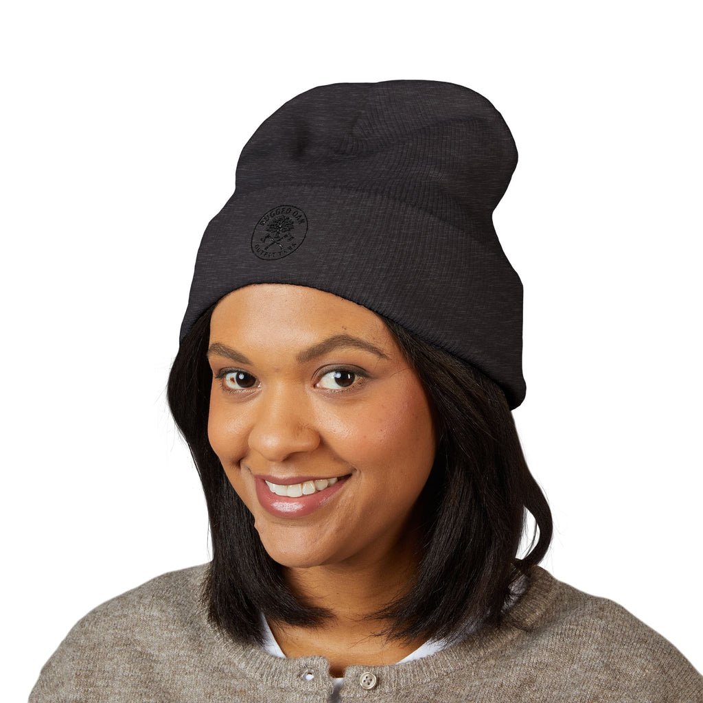 Embroidered, Rugged Oak Classic Cuffed Beanie