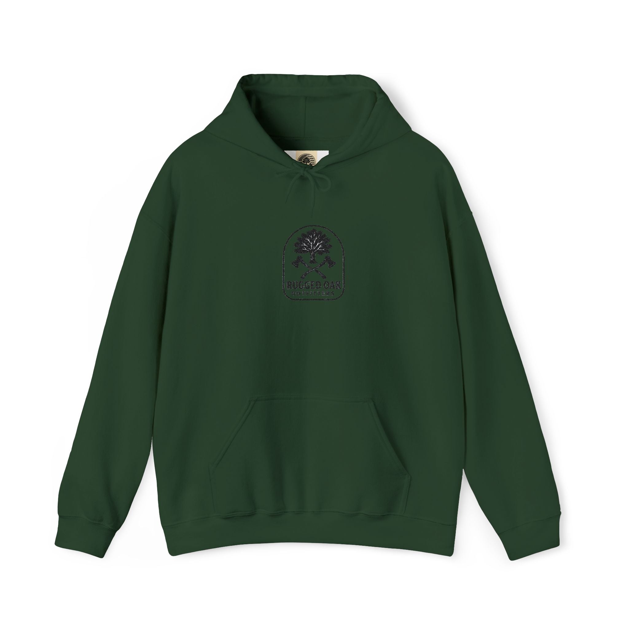 Rugged Oak Hoodie — Tree Logo Sweatshirt