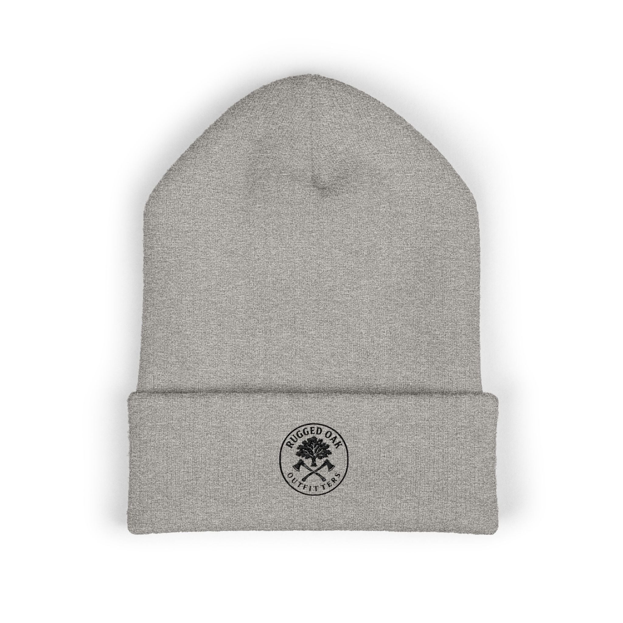 Embroidered, Rugged Oak Classic Cuffed Beanie