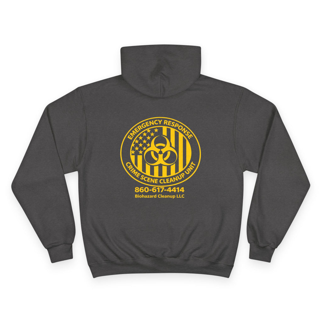 Biohazard Cleanup Hoodie — Emergency Response Crime Scene Crew