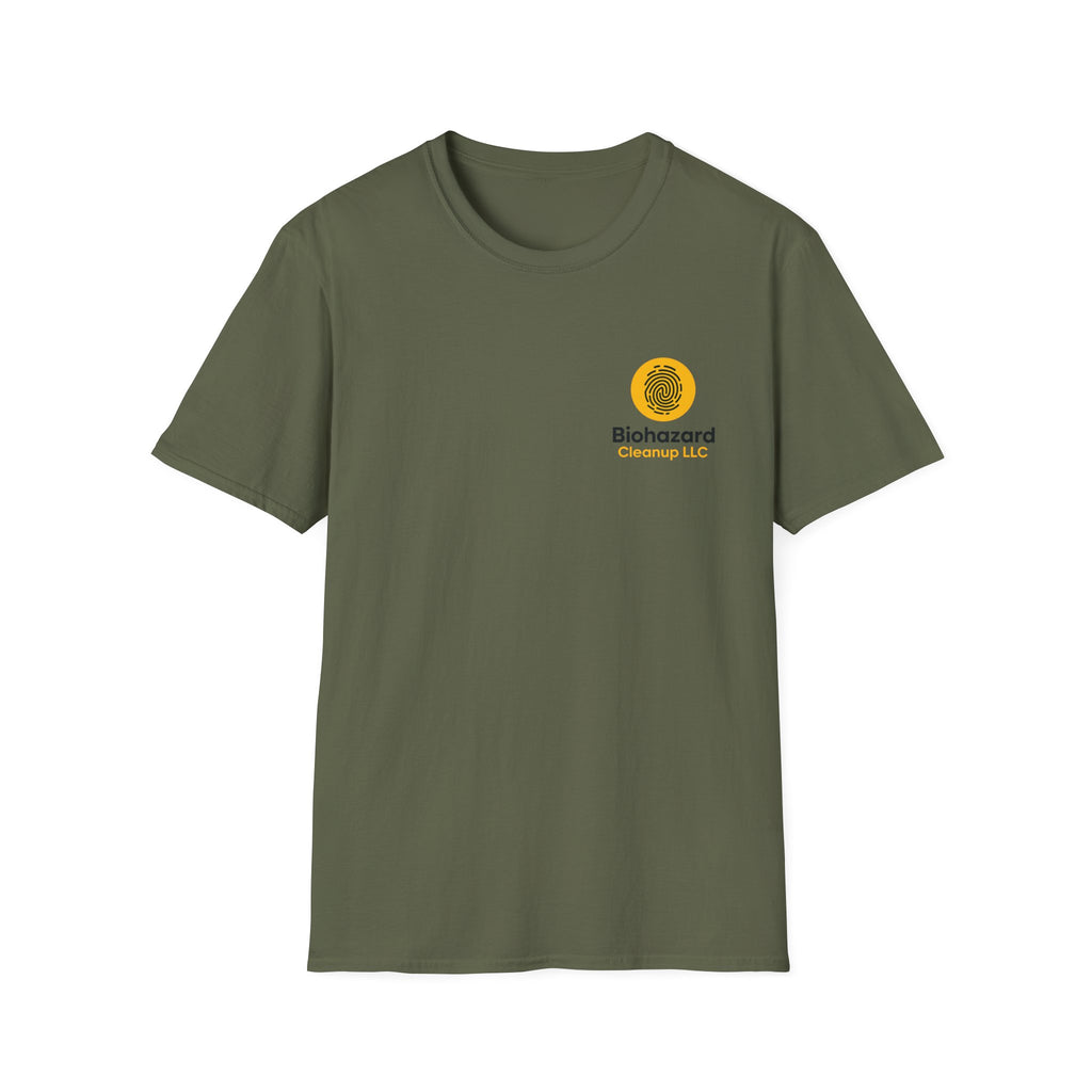 Biohazard Cleanup T-Shirt — Emergency Response Crime Scene Unit Logo