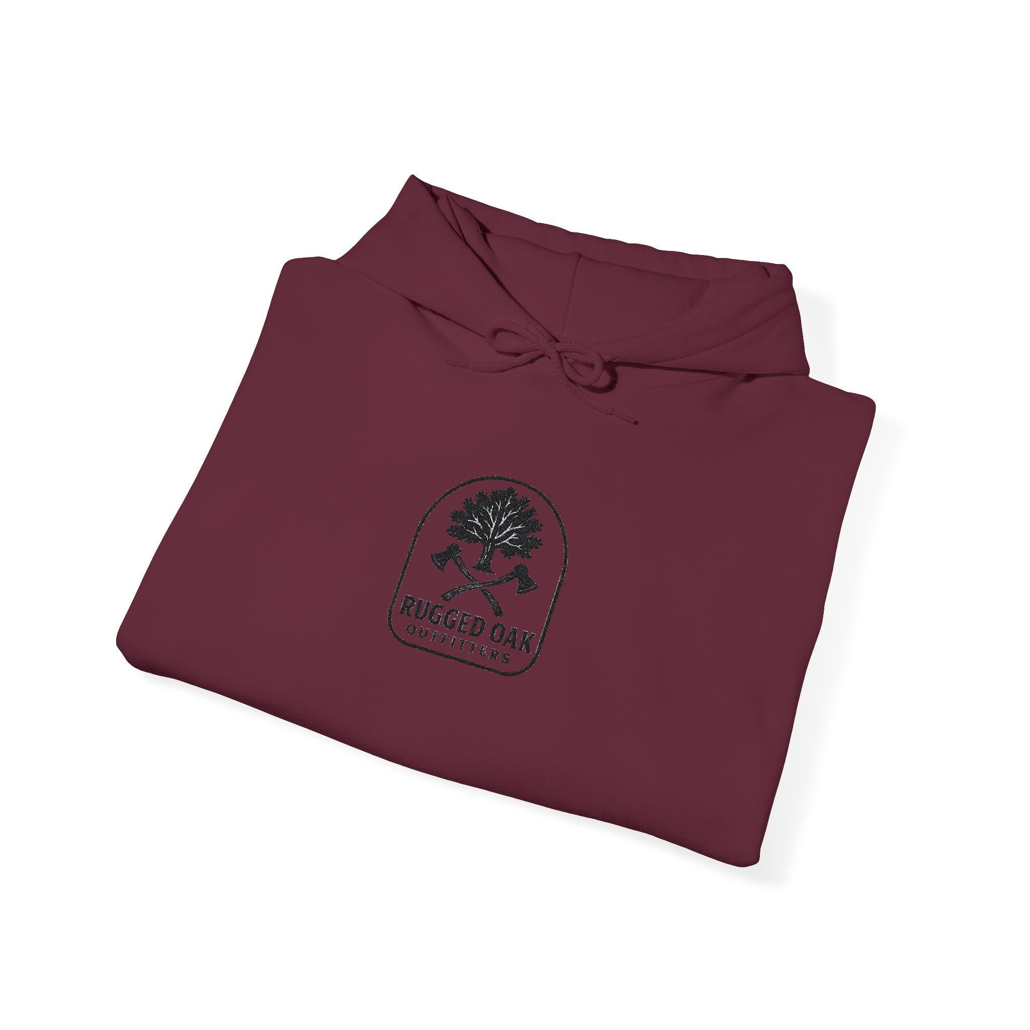 Rugged Oak Hoodie — Tree Logo Sweatshirt