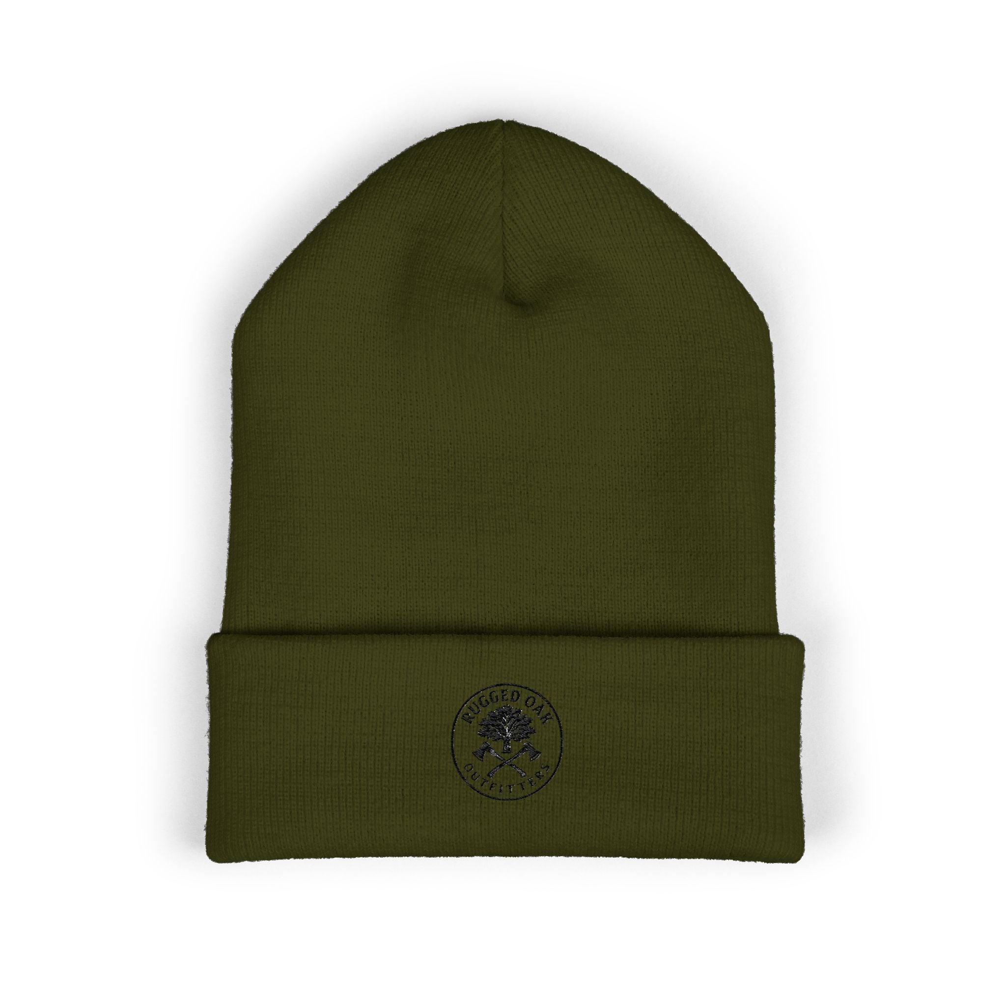 Embroidered, Rugged Oak Classic Cuffed Beanie