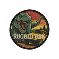 Rugged Oak, Rex Iron-On Patch — Dinosaur Off-Road Adventure Badge