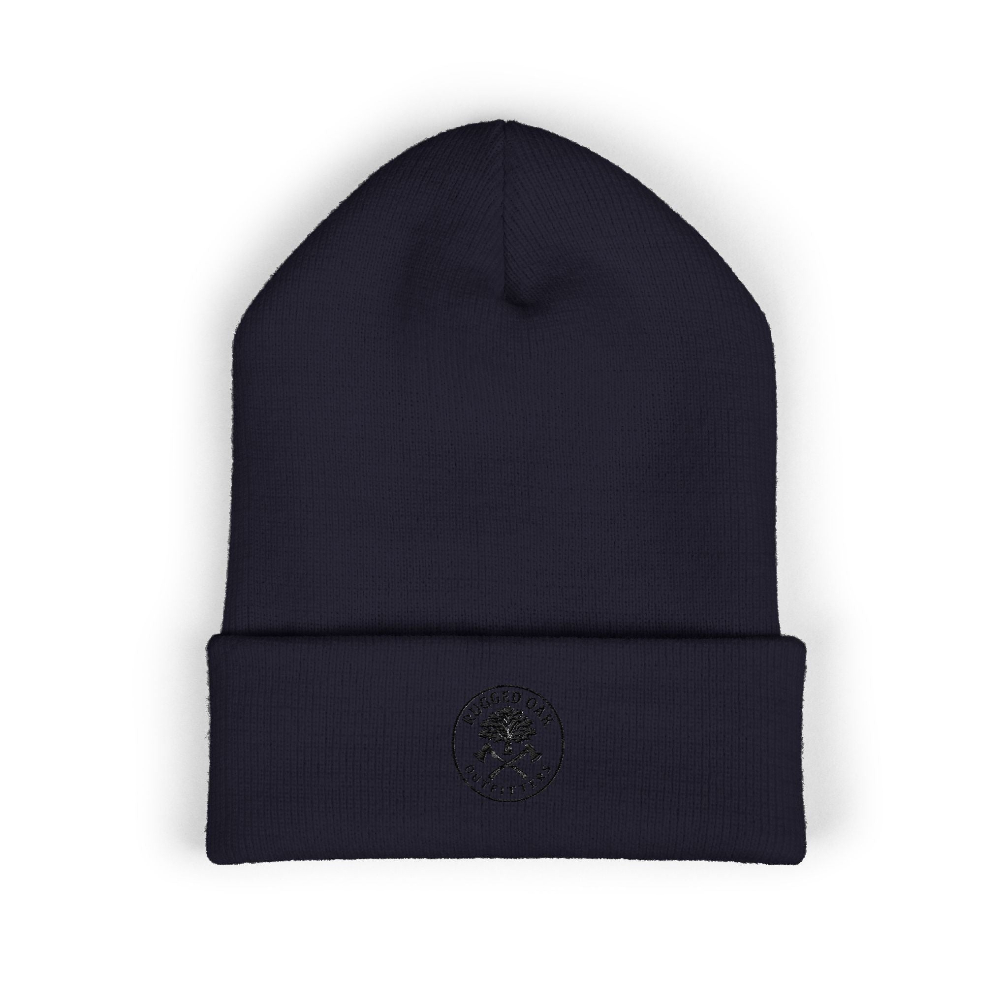 Embroidered, Rugged Oak Classic Cuffed Beanie