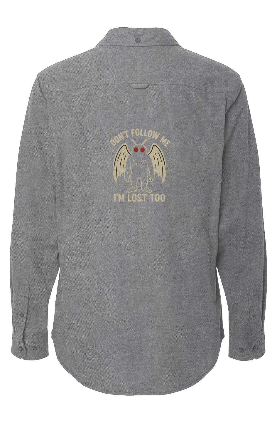 Mens Solid Flannel Shirt