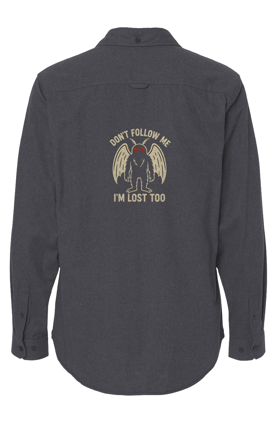 Mens Solid Flannel Shirt