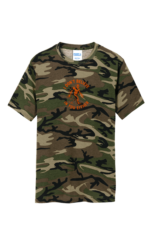 Big Foot, Core Cotton Camo Tee Rugged Oak