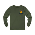 Crime Scene Cleanup Long Sleeve Tee — Biohazard Emergency Response Logo