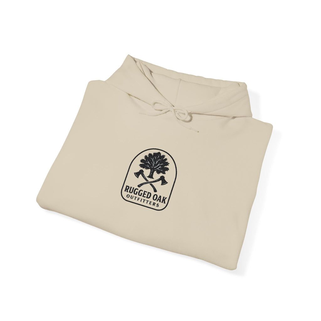 Rugged Oak Hoodie — Tree Logo Sweatshirt