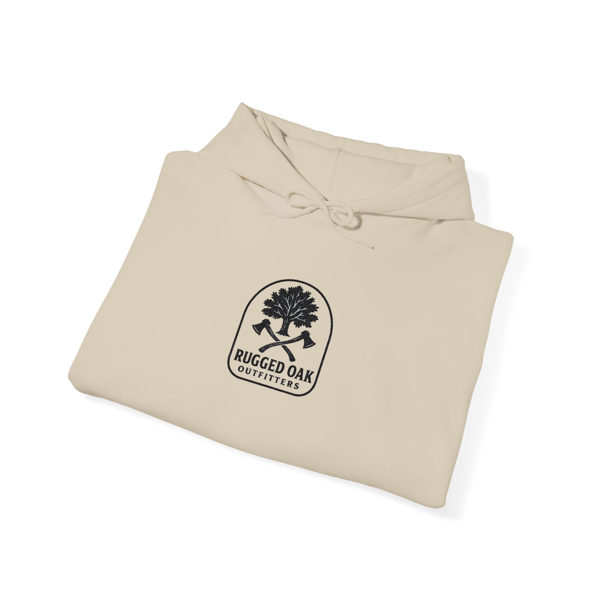 Rugged Oak Hoodie — Tree Logo Sweatshirt