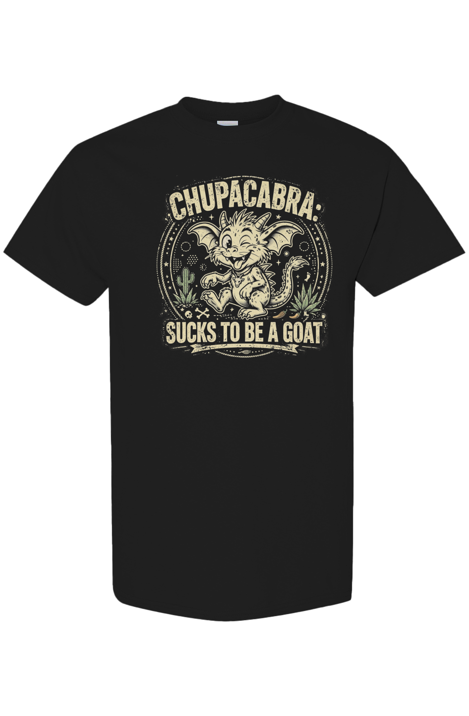 Chupacabra 'Sucks To Be A Goat' Tee