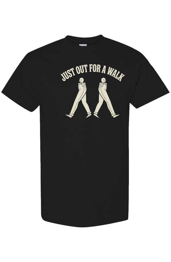 Fresno Nightcrawler design printed on the front of a black t-shirt