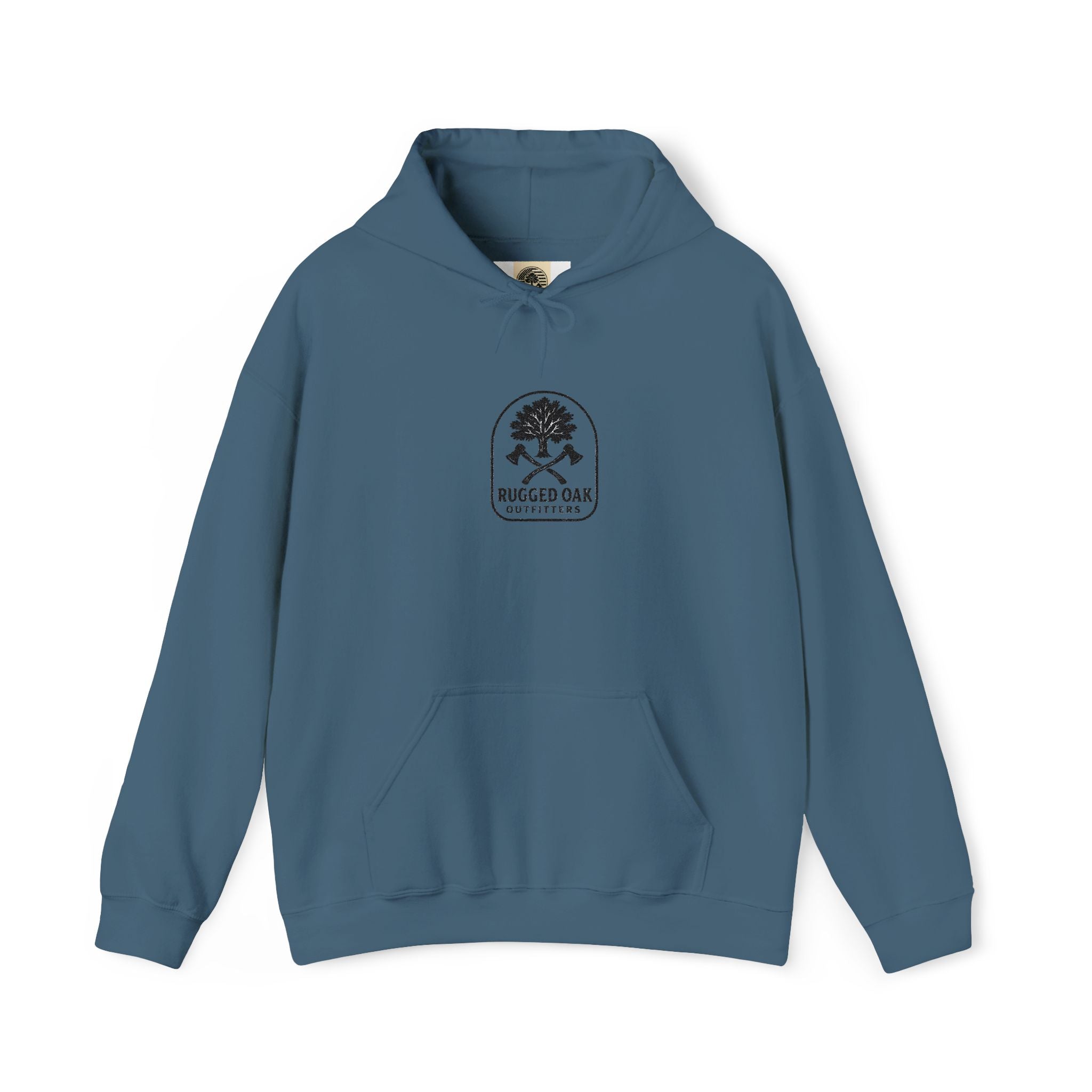 Rugged Oak Hoodie — Tree Logo Sweatshirt